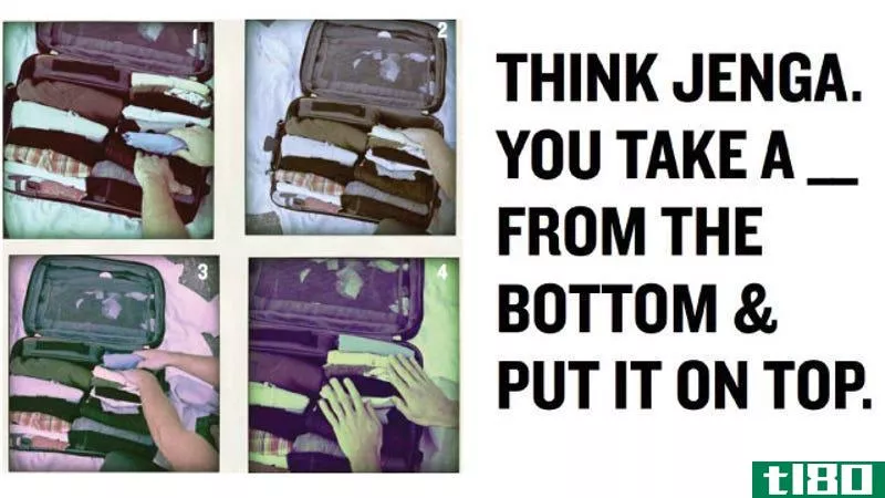 把你的手提箱包装得像俄罗斯方块或詹加游戏一样完美