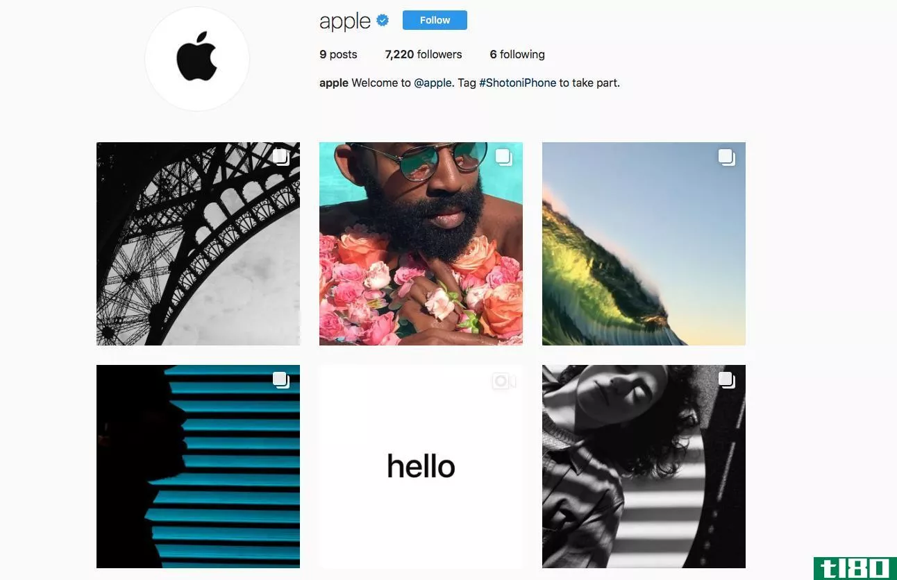 苹果推出instagram官方账号展示iphone摄影师的作品
