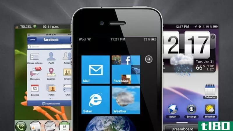 让你越狱的iphone看起来像android，windowsphone7，或者带有这些梦幻板主题的webos