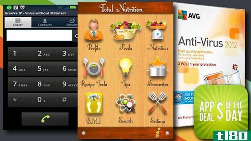 Illustration for article titled Daily App Deals: Get Total Nutrition (iOS) for only 99¢ in Today&#39;s App Deals