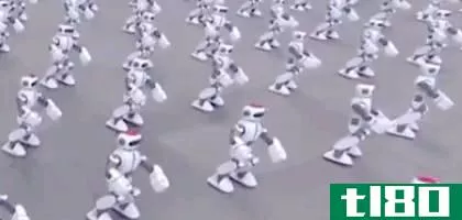 这些机器人以舞蹈的方式创造了吉尼斯世界纪录