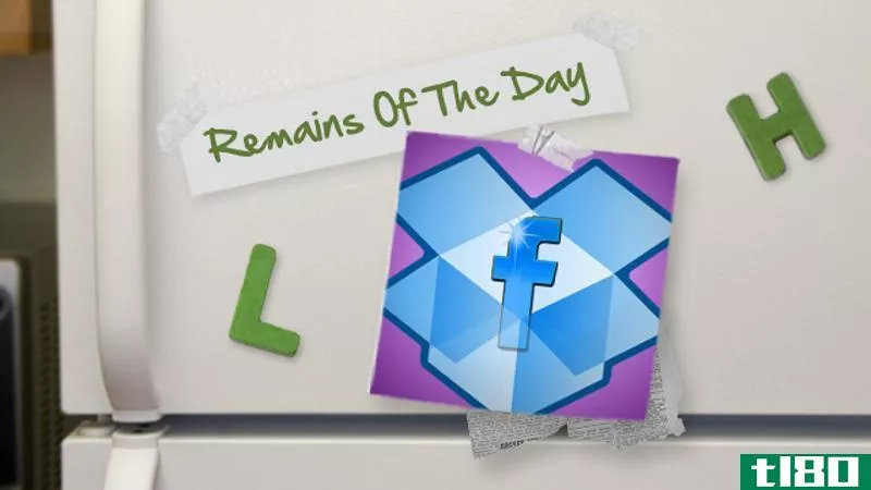 Illustration for article titled Remains of the Day: Dropbox Adds Facebook Integration for Shared Folders