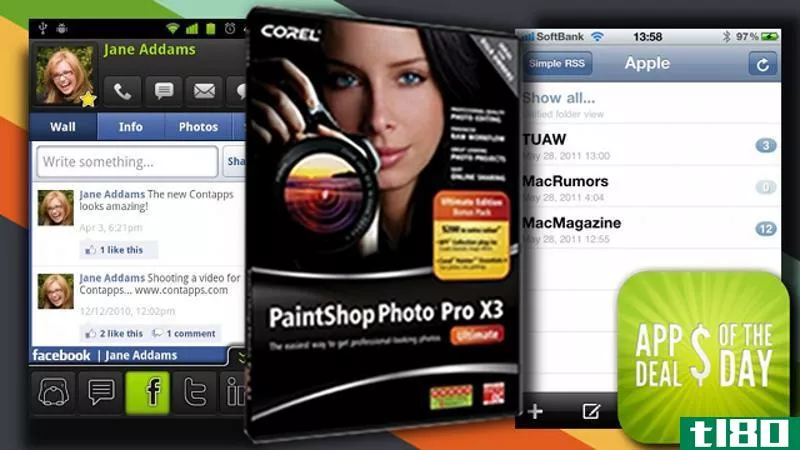 每日应用程序交易：仅需19.99美元即可获得corel paintshop photo pro x3 ultimate，优惠券代码
