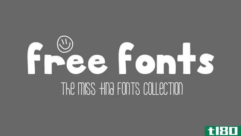 mtf集合提供了许多有趣的免费字体，使您的设计、演示等更加生动