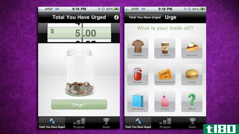 Illustration for article titled Urge for iPhone Helps You Resist Small Purchases and Move Them to Savings Instead