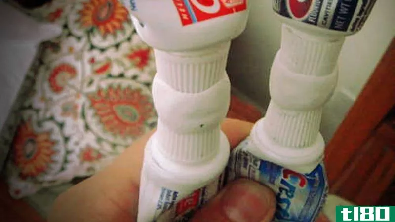 Illustration for article titled Easily Refill Travel Toothpaste Tubes with the Help of Sugru