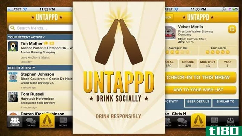 Illustration for article titled Untapped Mobile Apps Let You Share Your Favorite Beers and Find New Ones