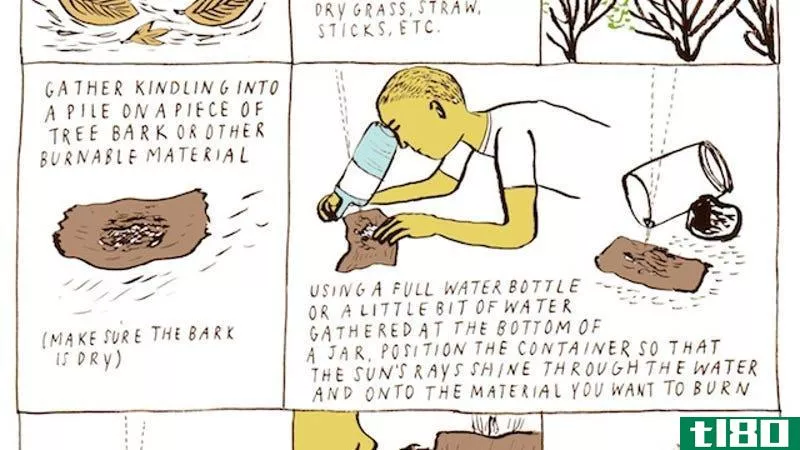 Illustration for article titled Use Water and a Jar to Start a Fire