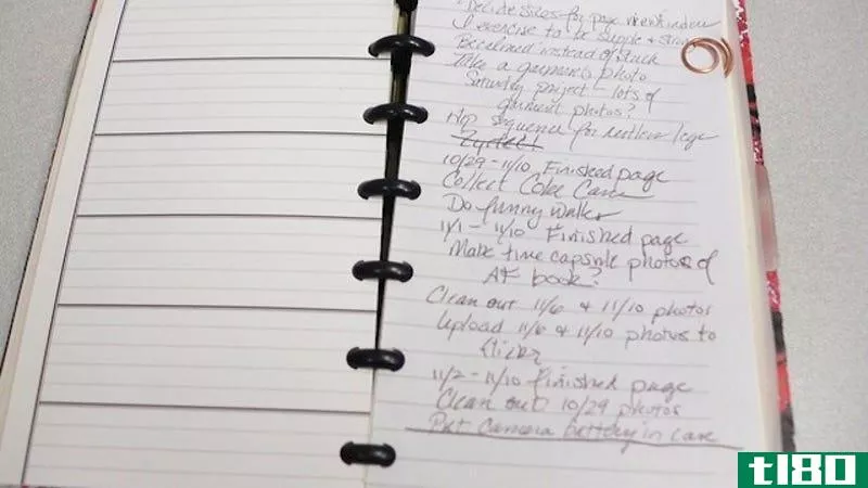 把你的想法写在纸上，真正朝着你的目标前进
