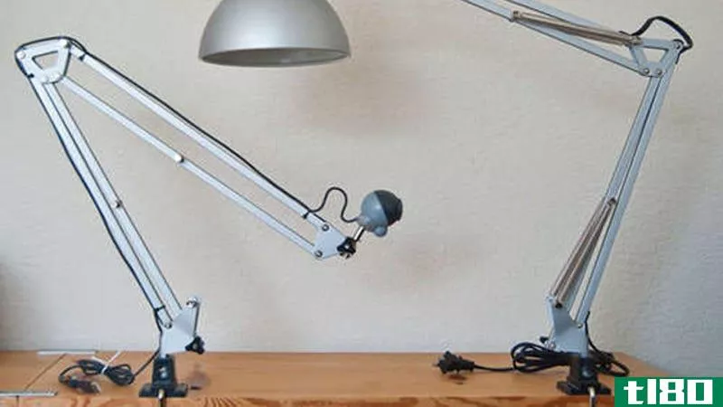 Illustration for article titled Hack an Ikea Lamp into an Adjustable Webcam Mount