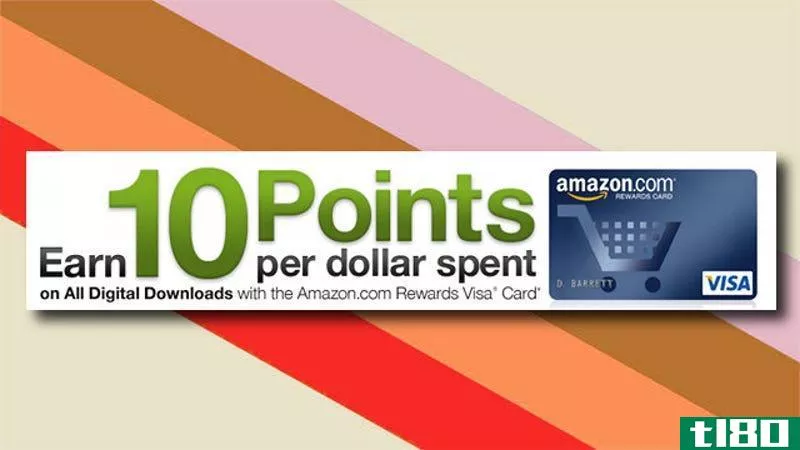 使用您的亚马逊奖励卡可享受所有数字下载购物的10%折扣