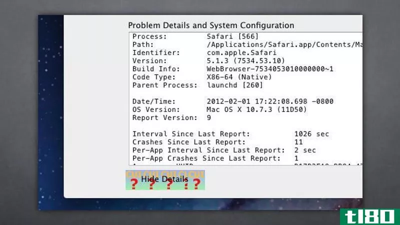 mac os x bug导致10.7.3中所有应用程序崩溃；这是有点复杂的解决方法