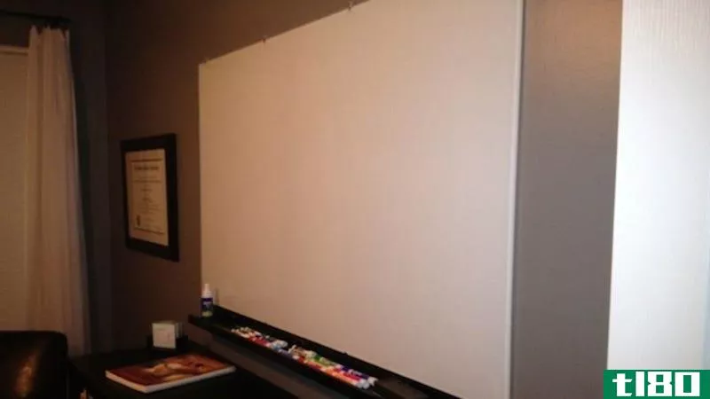 Illustration for article titled This DIY Glass Whiteboard Turns a Whole Wall Into a Space for Creativity
