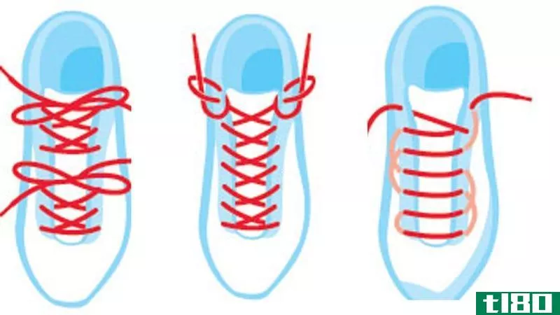 Illustration for article titled Reduce Foot Pain with Alternate Shoe Lacing Methods