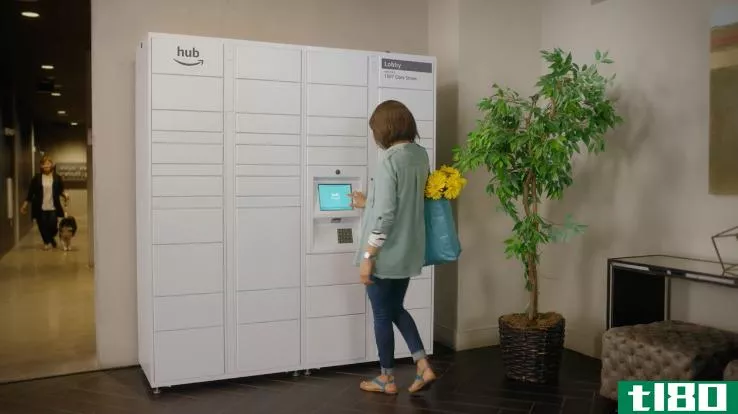 亚马逊为公寓楼推出集线器储物柜配送系统