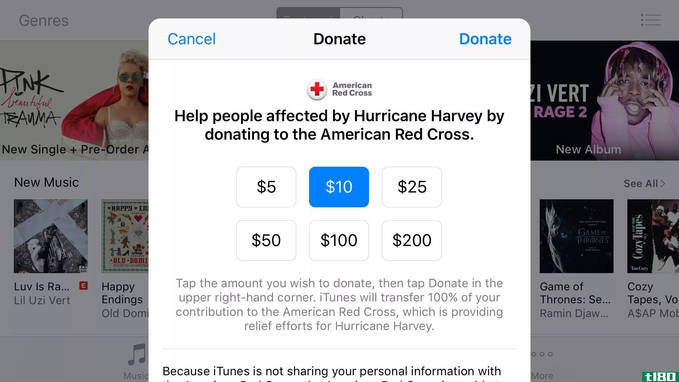 苹果和亚马逊正在为哈维风暴救济募捐