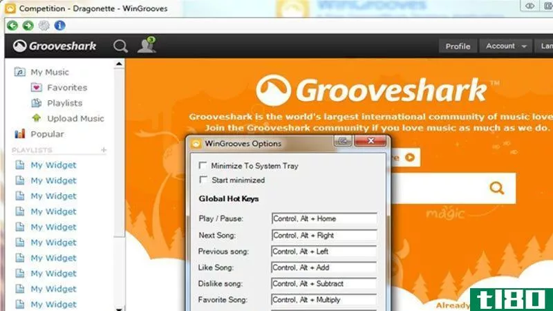 Illustration for article titled WinGrooves Is a Desktop GrooveShark Player for Windows with Extra Features