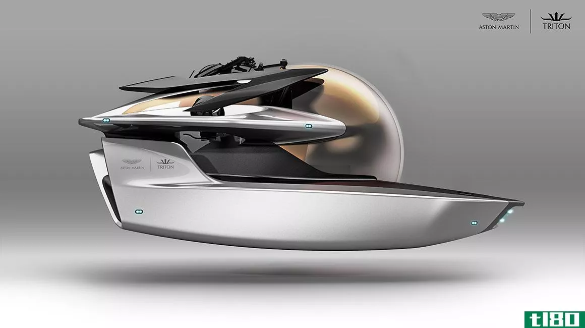 阿斯顿马丁刚刚展示了一艘价值400万美元的限量版潜艇的设计