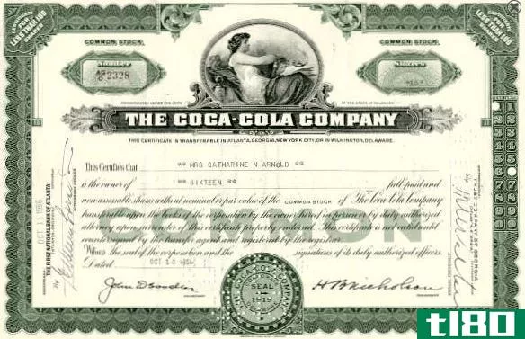 Coca-Cola Stock Certificates