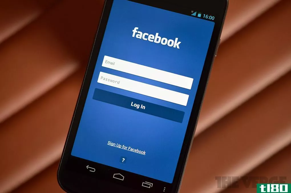 facebook测试允许你用脸确认登录