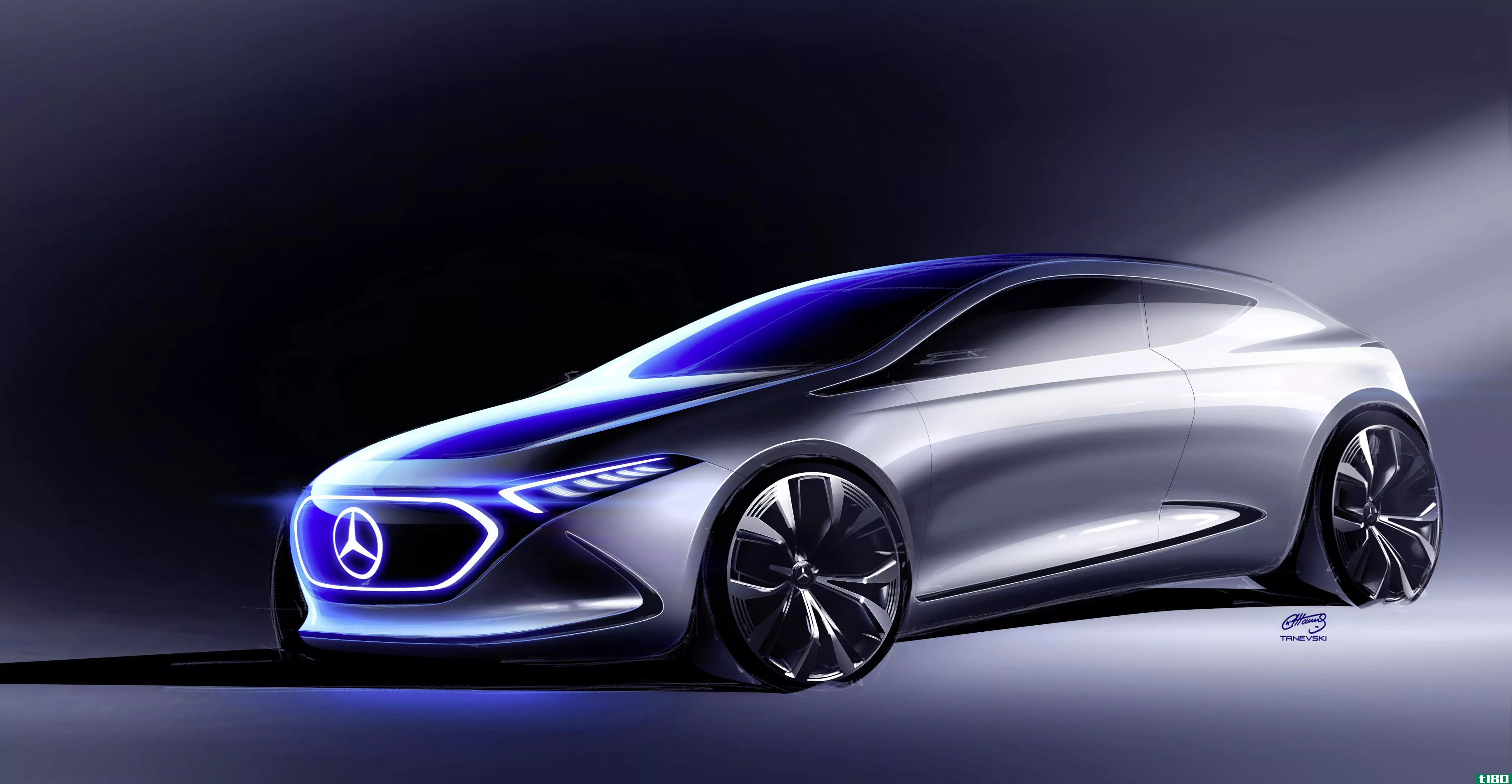 梅赛德斯-奔驰概念车eqa是该公司的下一个展示移动计划