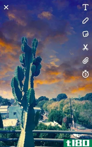 snapchat的最新功能可以让你为instagram假装日落