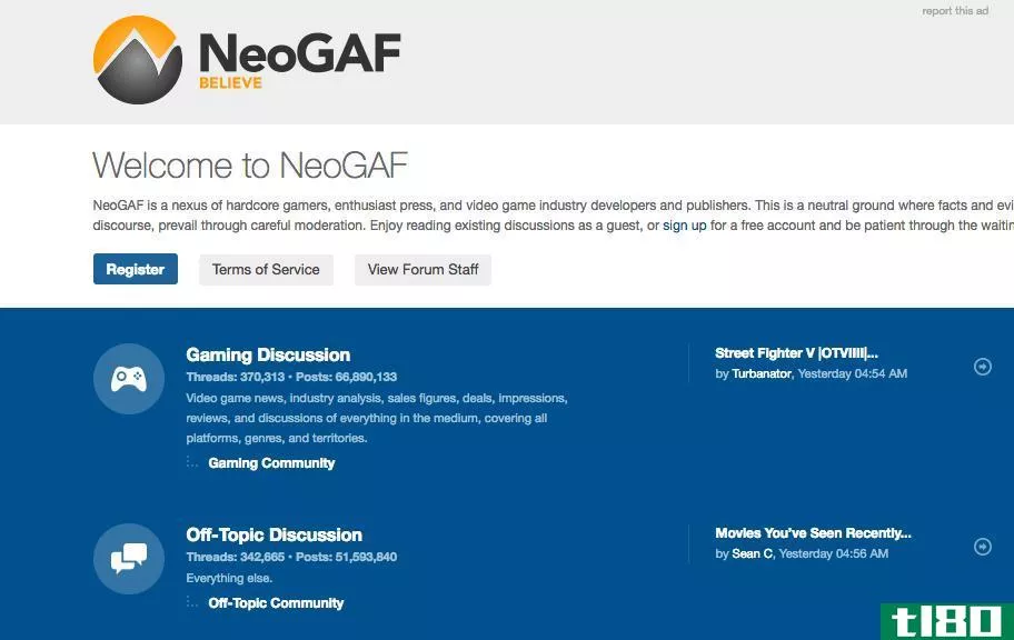 游戏论坛neogaf在混乱后被老板指控性行为不端