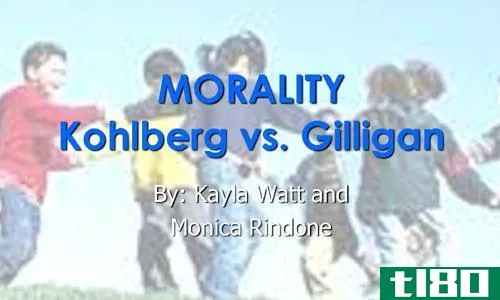 吉利根(gilligan)和科尔伯格争议(kohlberg controversy)的区别