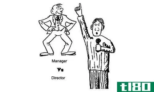 主任(director)和经理(manager)的区别