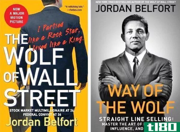 Books written by Jordan Belfort after his time in prison including The Wolf of Wall Street.