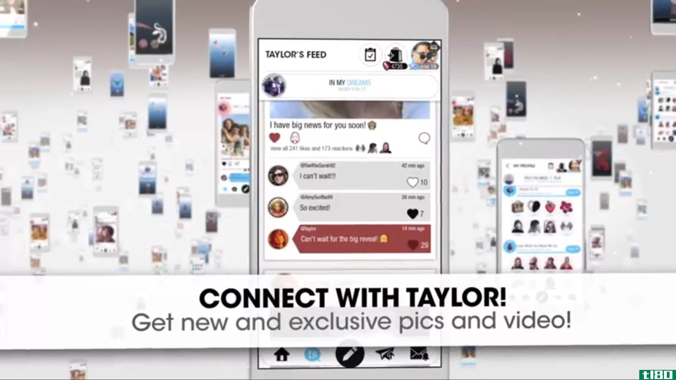 泰勒·斯威夫特为粉丝发布了一款名为“斯威夫特生活”的社交应用