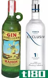 伏特加(vodka)和杜松子酒(gin)的区别