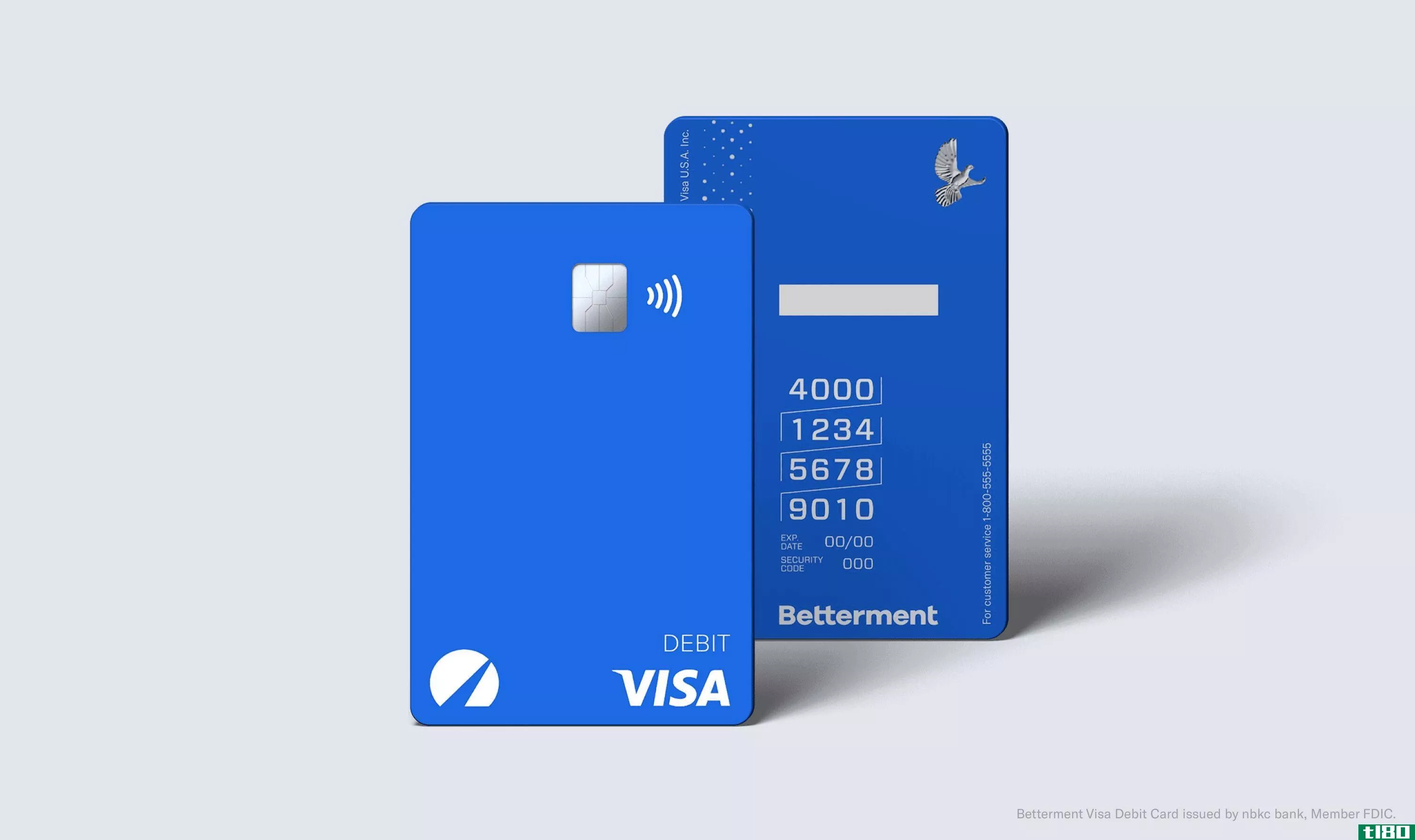 Betterment's Checking product includes a debit card