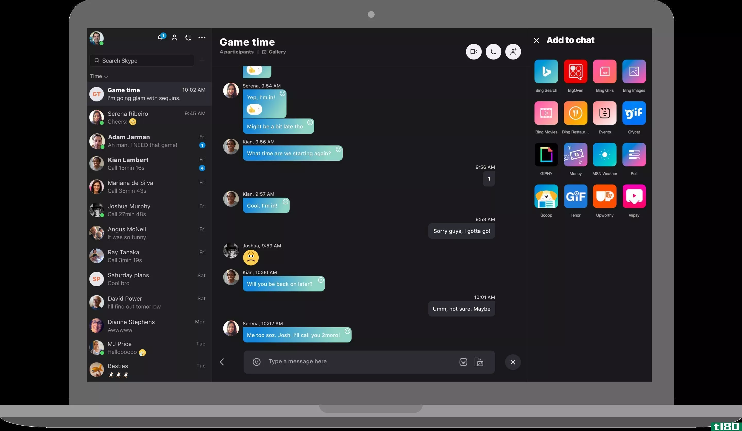 skype的新移动设计今天出现在windows和mac上