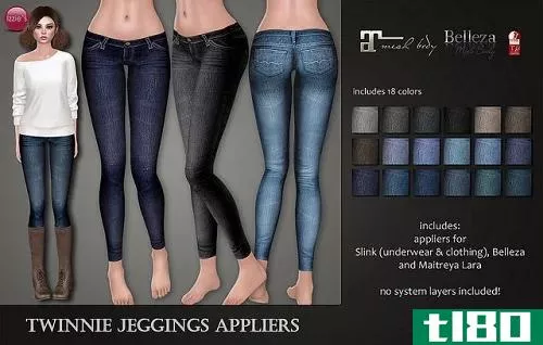 牛仔裤(jeans)和杰金斯(jeggings)的区别