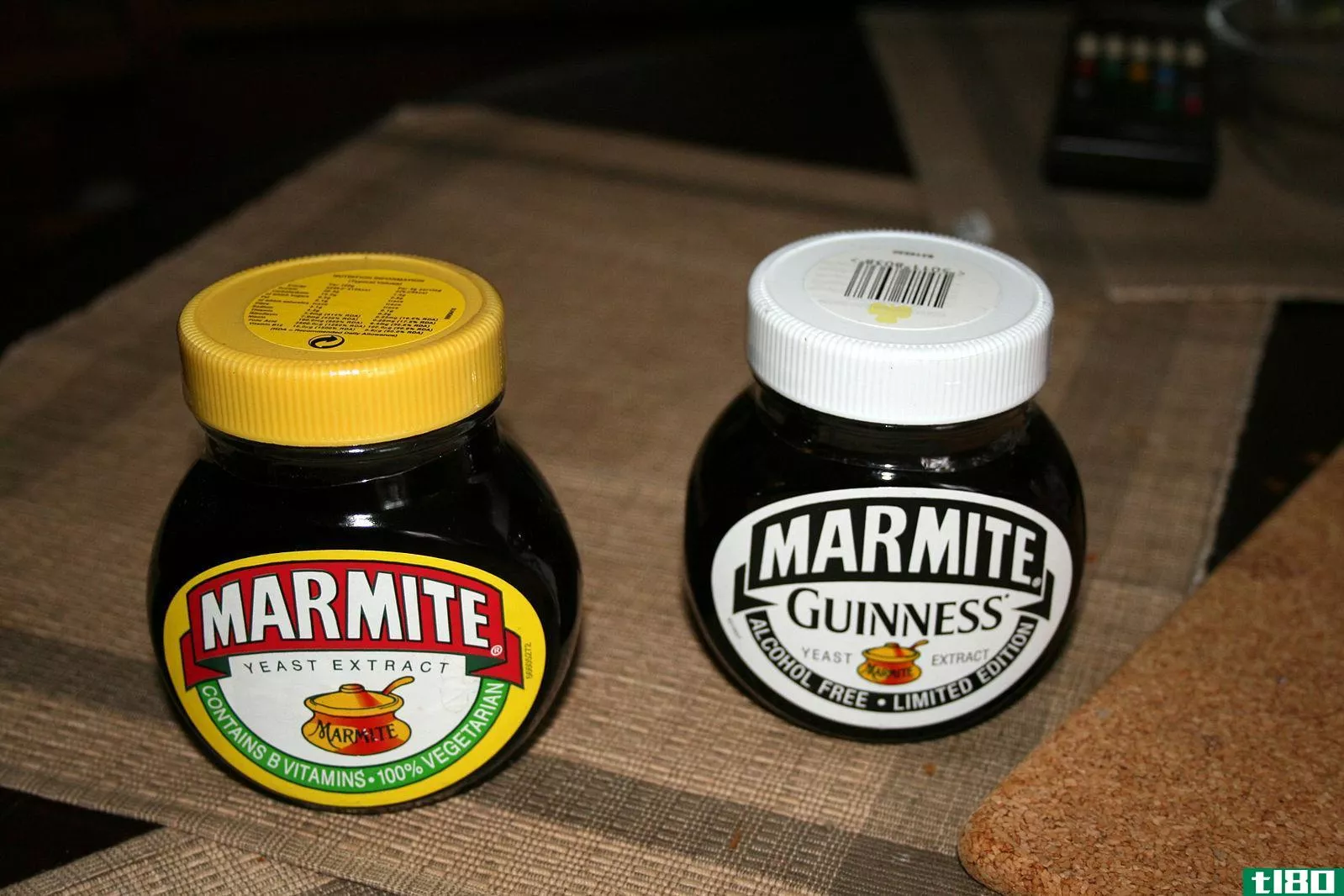 蔬菜调味品(vegemite)和泥灰岩(marmite)的区别