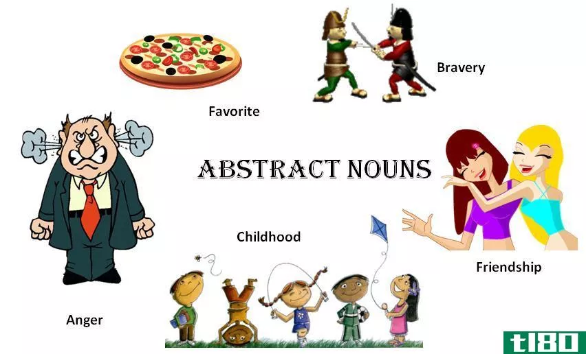 混凝土(concrete)和抽象名词(abstract nouns)的区别