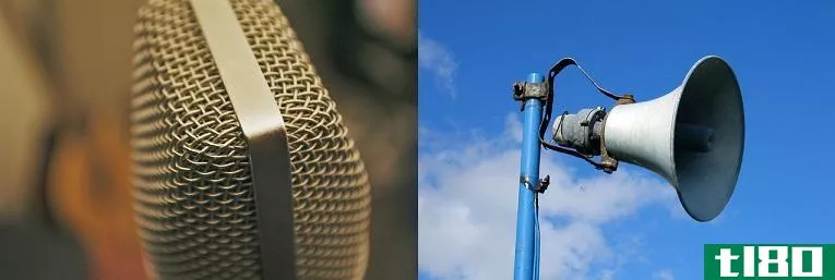 Difference Between Sensor and Transducer - microphone_loudspeaker